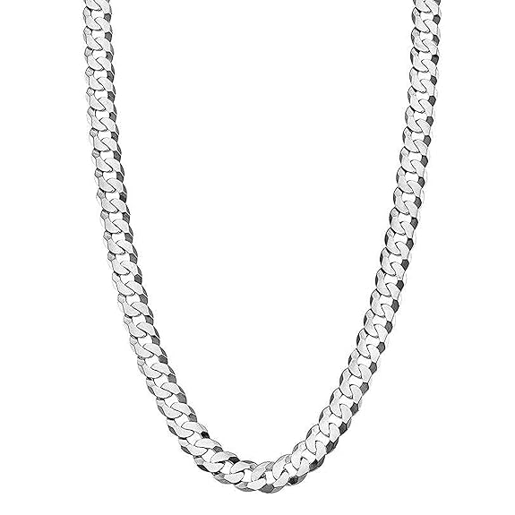 Men's Bold Figaro Chain in Stainless Steel