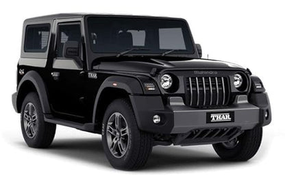 Premium Diecast Thar Model Car – Pull Back Toy black